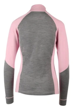 509 FZN Women's Merino Quarter Zip Shirt -Motorcycle Parts Store 509 womens fzn merino zip up jacket dusty rose grey 1
