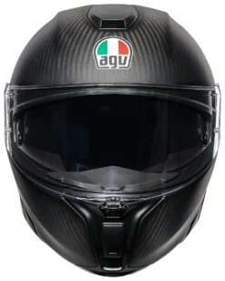 AGV Sportmodular Carbon Refractive Helmet -Motorcycle Parts Store agv sport modular carbon refractive helmet black silver 3 scaled