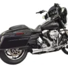 Bassani Road Rage 2-Into-1 Shorty Exhaust Harley Touring 1995-2016
