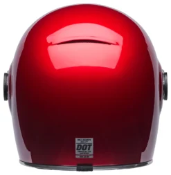 Bell Helmets Bell Bullitt Candy Red Helmet -Motorcycle Parts Store bell bullitt candy red helmet candy red 3