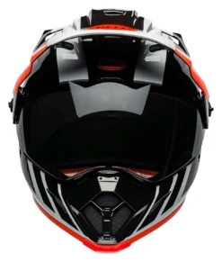 Bell Helmets Bell MX-9 Adventure Mips Dash Helmet -Motorcycle Parts Store bell mx9 adventure mips dash helmet black white orange 1
