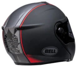 Bell Helmets Bell SRT Modular Hart Luck Jamo Helmet -Motorcycle Parts Store bell srt modular hart luck jamo helmet matte black gloss black red 3