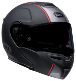 Bell Helmets Bell SRT Modular Hart Luck Jamo Helmet -Motorcycle Parts Store bell srt modular hart luck jamo helmet matte black gloss black red 6