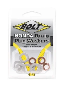 Bolt Hardware Honda CRF Drain Plug Washer Kit