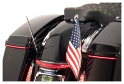 Ciro High Caliber Flexible Antenna For Harley Touring 1989-2023 -Motorcycle Parts Store ciro high caliber flexible antenna chrome