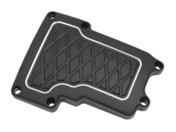 Eddie Trotta Platinum Cut Transmission Top Cover For Harley Twin Cam 2006-2017