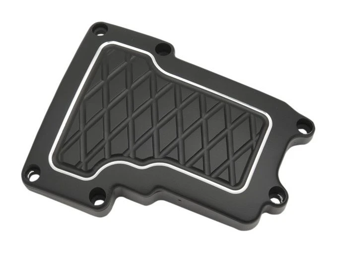 Eddie Trotta Platinum Cut Transmission Top Cover For Harley Twin Cam 2006-2017