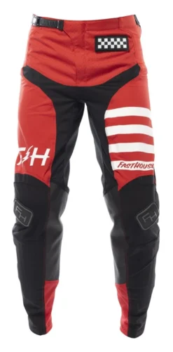 Fasthouse Elrod Pants -Motorcycle Parts Store fasthouse elrod pants red black 1