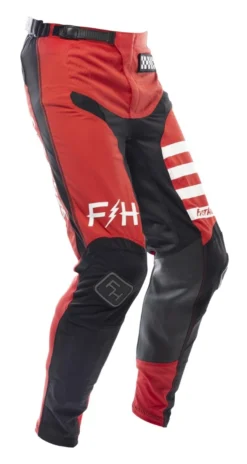 Fasthouse Elrod Pants -Motorcycle Parts Store fasthouse elrod pants red black 2