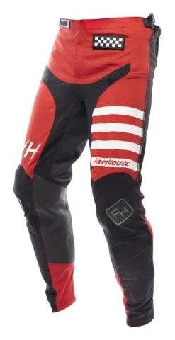 Fasthouse Elrod Pants -Motorcycle Parts Store fasthouse elrod pants red black