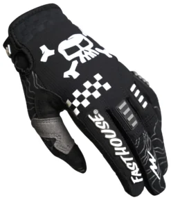 Fasthouse Off-Road Gloves -Motorcycle Parts Store fasthouse off road gloves black white scaled
