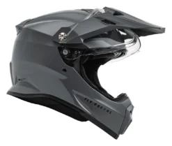 Fly Racing Trekker Helmet -Motorcycle Parts Store fly racing dirt trekker helmet grey 1