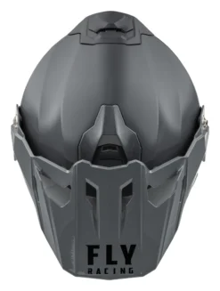 Fly Racing Trekker Helmet -Motorcycle Parts Store fly racing dirt trekker helmet grey 4