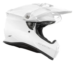 Fly Racing Trekker Helmet -Motorcycle Parts Store fly racing dirt trekker helmet white 2