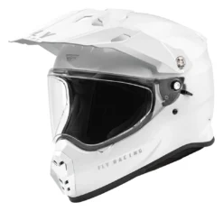 Fly Racing Trekker Helmet -Motorcycle Parts Store fly racing dirt trekker helmet white