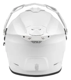 Fly Racing Trekker Helmet -Motorcycle Parts Store fly racing dirt trekker helmet white 3