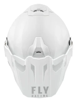 Fly Racing Trekker Helmet -Motorcycle Parts Store fly racing dirt trekker helmet white 4