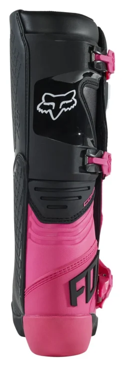 Fox Racing Competition Women's Boots Black/Pink / 8 [Open Box] -Motorcycle Parts Store fox racing competition womens boots black pink8 open box black pink 2