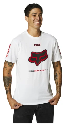 Fox Racing Fox Octaine T-Shirt 6 Fox Racing Fox Octaine T-Shirt -Motorcycle Parts Store fox racing fox octaine t shirt white