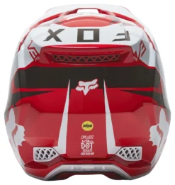 Fox Racing V3 RS Mirer Helmet -Motorcycle Parts Store fox racing v3 rs mirer helmet red 3
