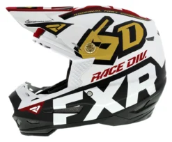 FXR 6D ATR-2 Race Division Helmet -Motorcycle Parts Store fxr6 datr2 race division helmet gold rust white 1