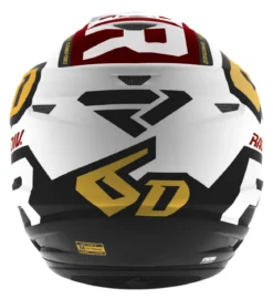FXR 6D ATR-2 Race Division Helmet -Motorcycle Parts Store fxr6 datr2 race division helmet gold rust white 2