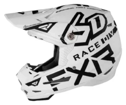 FXR 6D ATR-2 Race Division Helmet -Motorcycle Parts Store fxr6 datr2 race division helmet white black 1
