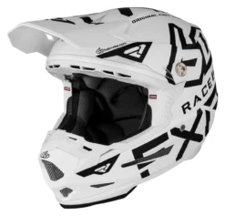 FXR 6D ATR-2 Race Division Helmet -Motorcycle Parts Store fxr6 datr2 race division helmet white black