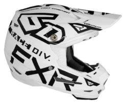 FXR 6D ATR-2 Race Division Helmet -Motorcycle Parts Store fxr6 datr2 race division helmet white black 3