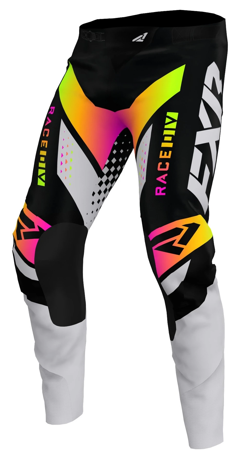 FXR Revo MX Pants Grey/Sherbert / 30 [Blemished - Very Good]