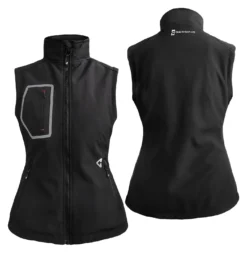Gerbing 7V Torrid 2.0 Women's Softshell Heated Vest -Motorcycle Parts Store gerbing7 v torrid20 womens softshell heated vest black 2