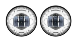 HogWorkz LED 7" Headlight And 4 1/2" Passing Lamps Kit For Harley 1994-2023 -Motorcycle Parts Store hog workz led7 headlight and412 passing lamps kit for harley 7