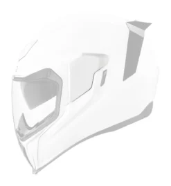 Icon Airflite Side Plates -Motorcycle Parts Store icon airflite side plates white