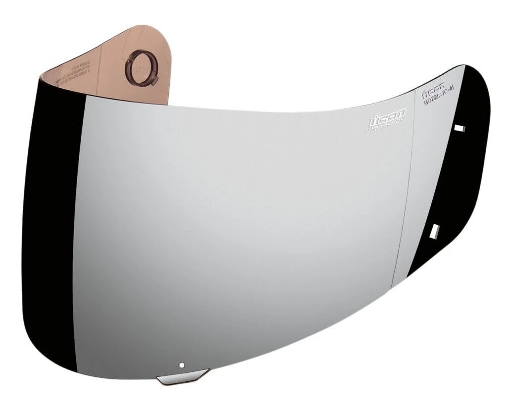 Icon Proshield Face Shield RST Silver Mirror [Open Box]
