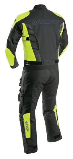Joe Rocket Survivor Suit -Motorcycle Parts Store joe rocket survivor suit black hi viz neon 1