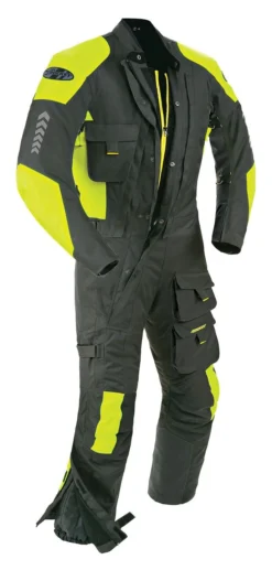 Joe Rocket Survivor Suit -Motorcycle Parts Store joe rocket survivor suit black hi viz neon