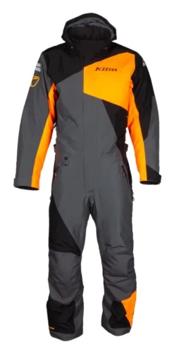 Klim Railslide One-Piece Suit -Motorcycle Parts Store klim railslide one piece suit black grey 2