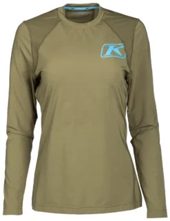 Klim Solstice -1.0 Women's Shirt -Motorcycle Parts Store klim solstice10 womens shirt olive scaled