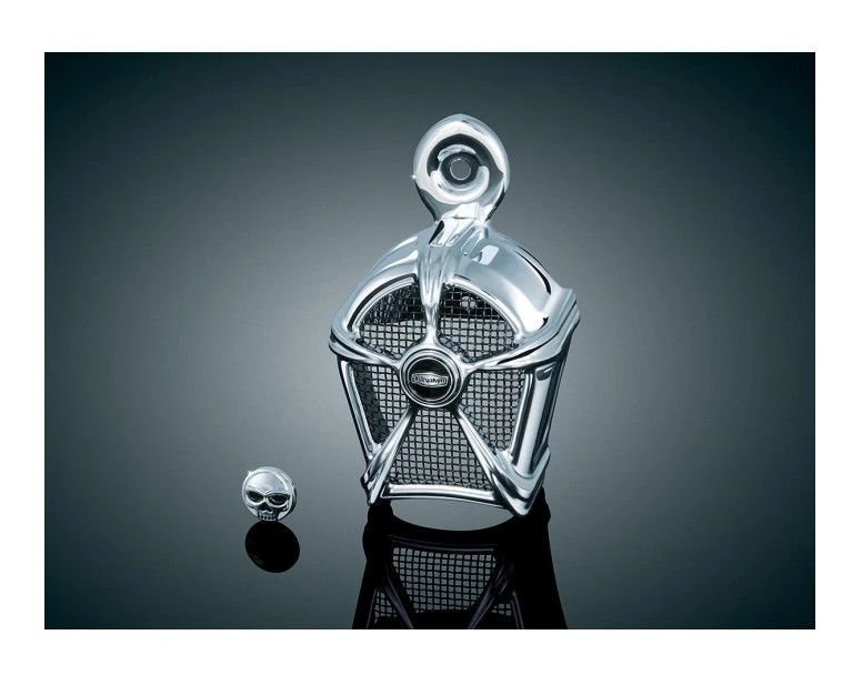 Kuryakyn Mach 2 Horn Cover For Harley 1995-2016 1 Kuryakyn Mach 2 Horn Cover For Harley 1995-2016