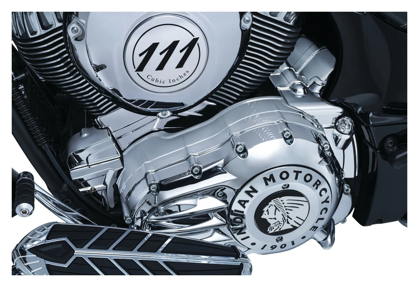 Kuryakyn Transmission Cover For Indian 2014-2023 3 Kuryakyn Transmission Cover For Indian 2014-2023 - Image 3