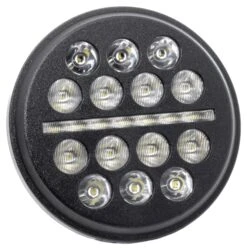 Letric Lighting Co. 5.75" LED Buck-Shot Mini-Multi Headlamp For Harley 1988-2022