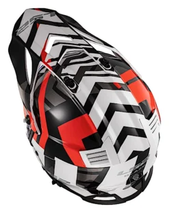 LS2 Blaze Xtreme Helmet -Motorcycle Parts Store ls2 blaze xtreme helmet red black white 5
