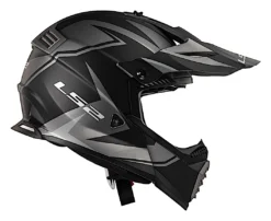 LS2 Gate Twoface Helmet 11 LS2 Gate Twoface Helmet -Motorcycle Parts Store ls2 gate twoface helmet matte grey black 4
