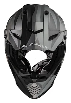 LS2 Gate Twoface Helmet 12 LS2 Gate Twoface Helmet -Motorcycle Parts Store ls2 gate twoface helmet matte grey black 5