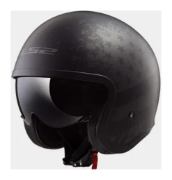 LS2 Spitfire Black Flag Helmet