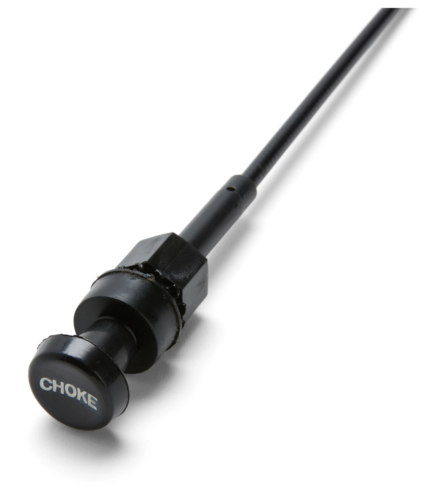 Milwaukee Twins Black Vinyl Choke Cable For Harley 2 Milwaukee Twins Black Vinyl Choke Cable For Harley - Image 2