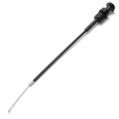 Milwaukee Twins Black Vinyl Choke Cable For Harley