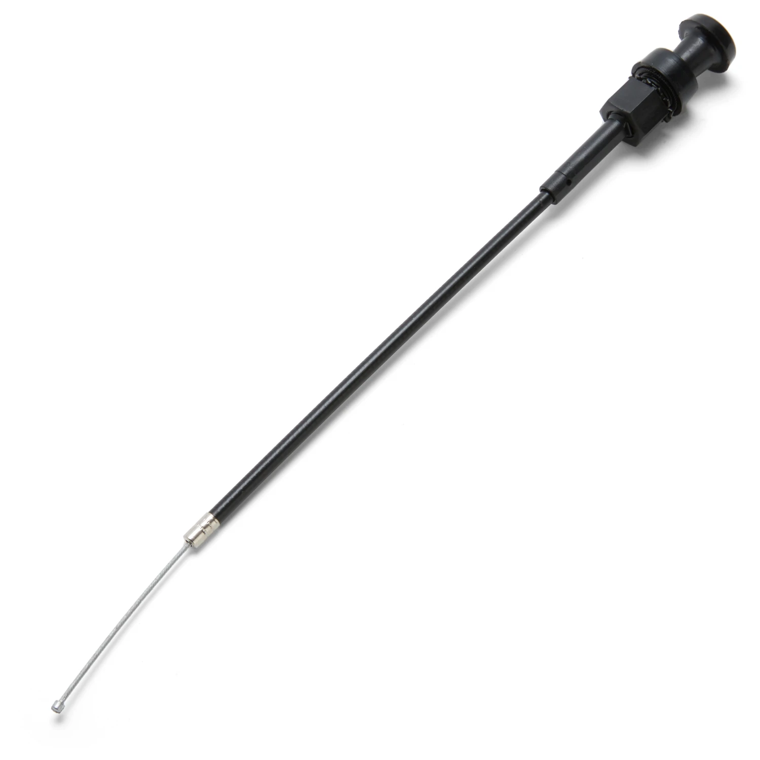 Milwaukee Twins Black Vinyl Choke Cable For Harley 1 Milwaukee Twins Black Vinyl Choke Cable For Harley