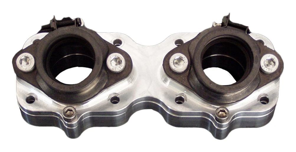 Modquad Intake Manifold 34 / 36mm Carbs Yamaha YFZ350 Banshee 1987-2012 1 Modquad Intake Manifold 34 / 36mm Carbs Yamaha YFZ350 Banshee 1987-2012