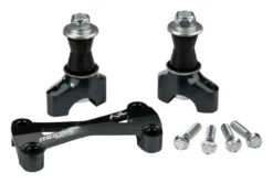 Moose Racing 1-1/8" Rubber Mounted Riser Kit With Bar Mount